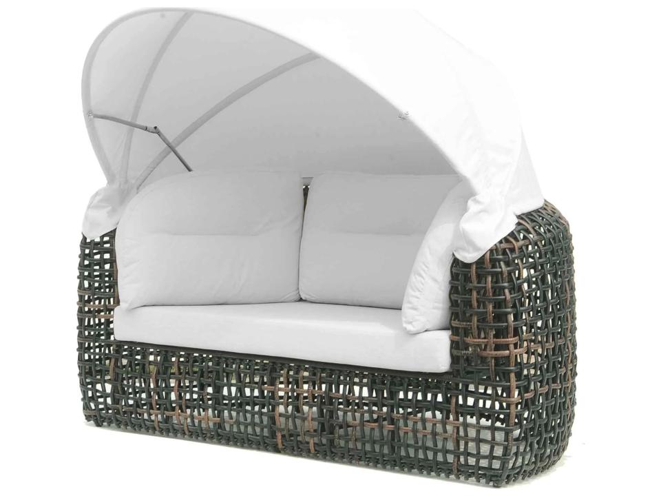 Dynasty Kubu Mushroom Aluminum Cushion Lounge Bed