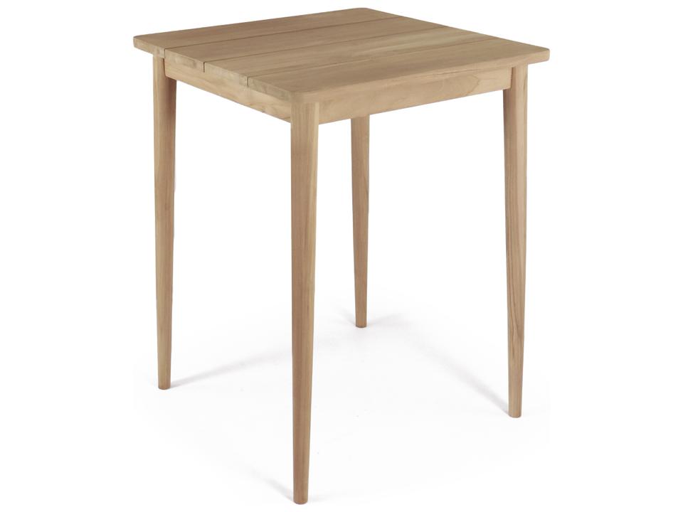 Krabi Square Teak Pub Table Teak Finish