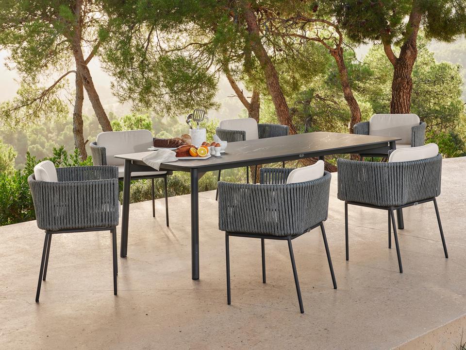 Boston 7-Piece Rectangular Outdoor Dining Sets