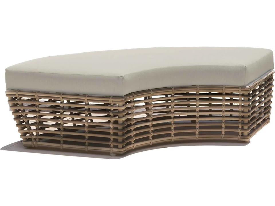 Halo Kubu Mushroom Aluminum Cushion Bench