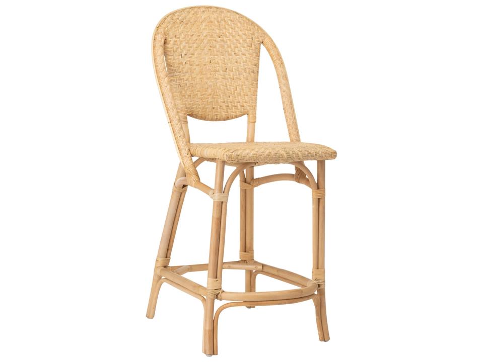 Design Originals Alanis Rattan Counter Stool in Natural