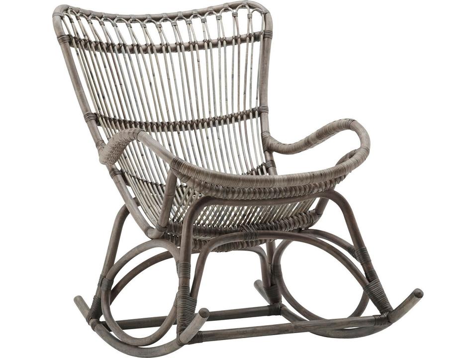 Design Originals Monet Natural Rattan Rocking Chair