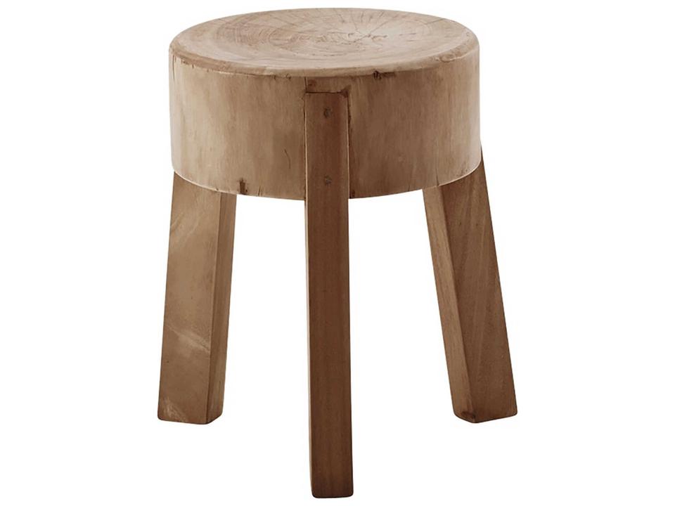 Design Originals Roger Suar Wood Accent Stool