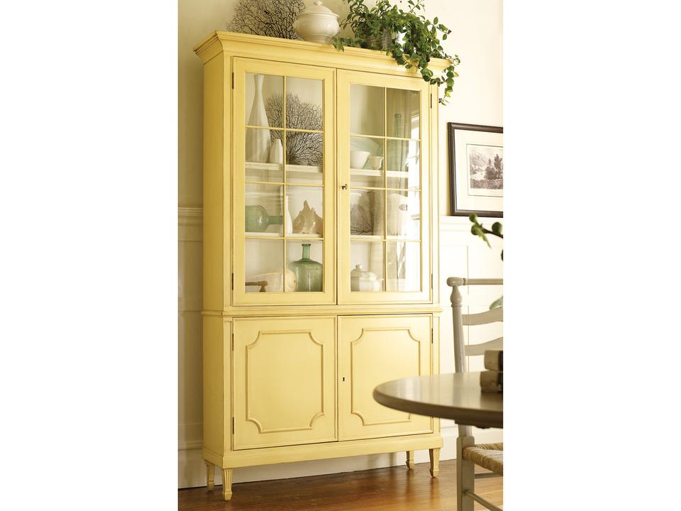 Cumberland Wood Display Cabinet for Living Room or Dining Room