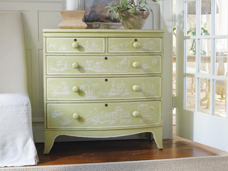 Topsail Bowfront Accent Chest