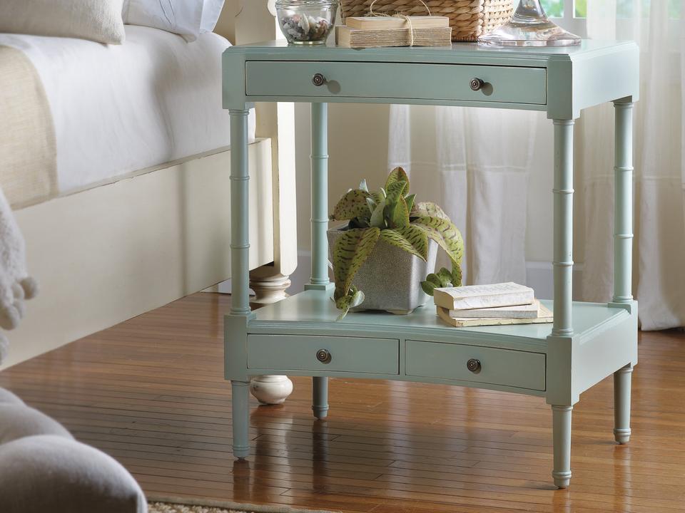 Cape Island Nightstand with Drawers