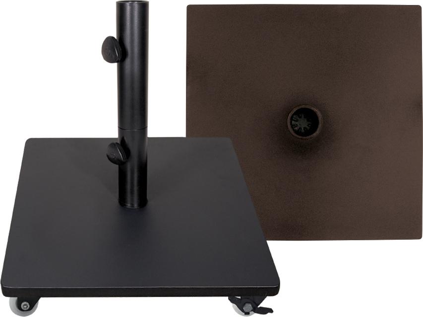 Libra 120lb Steel Umbrella Base with Wheels