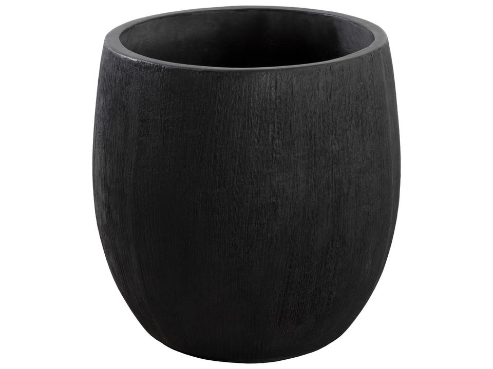 Coleus Concrete Black Small Round Planter