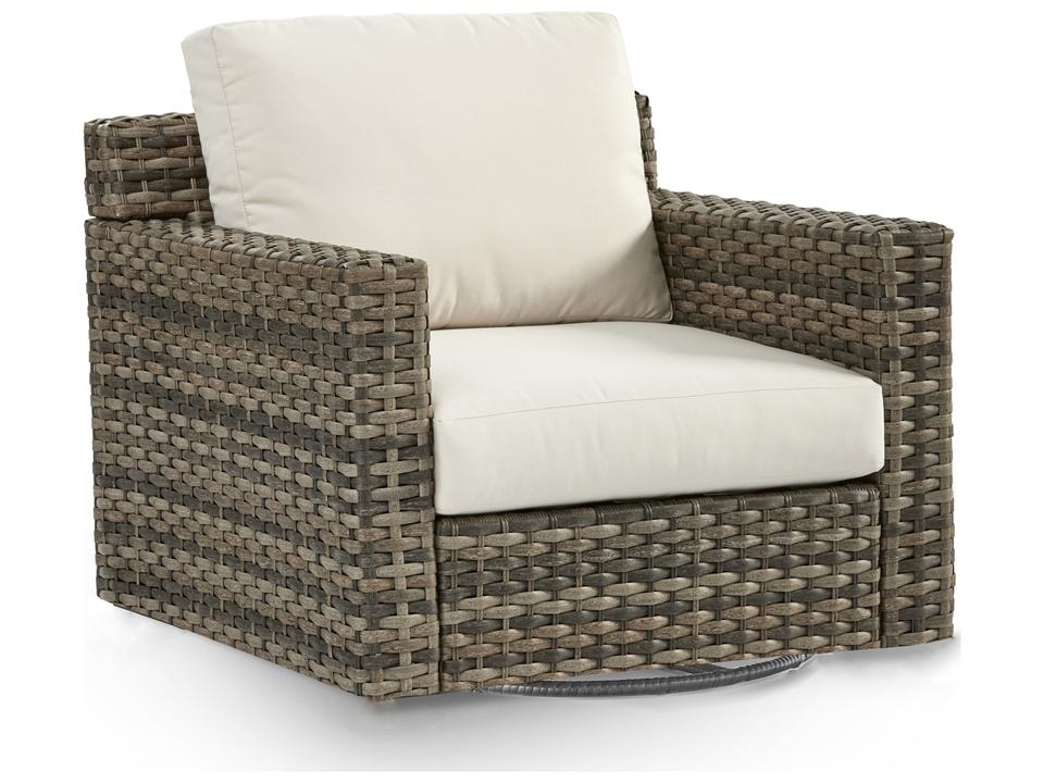 New Java Wicker Swivel Glider Lounge Chair