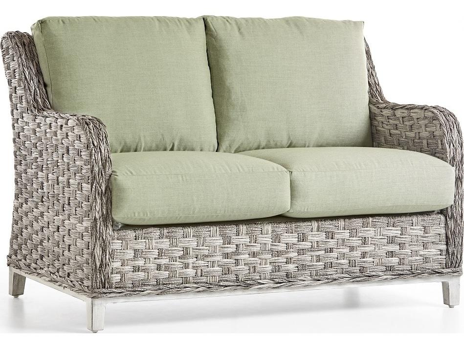 Grand Isle Outdoor Wicker Loveseat