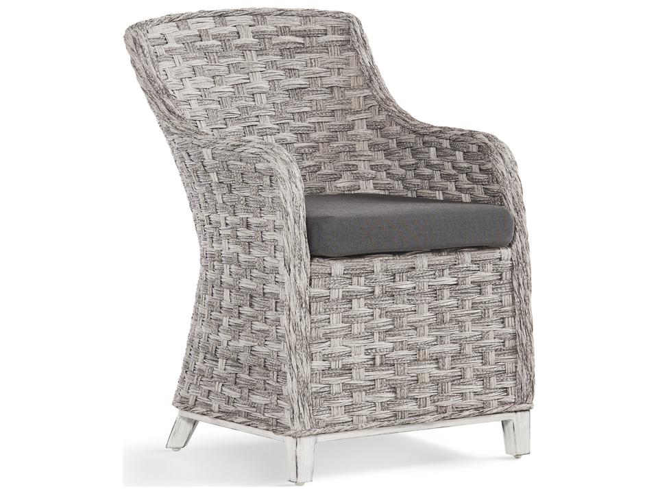 Grand Isle Wicker Dining Arm Chair