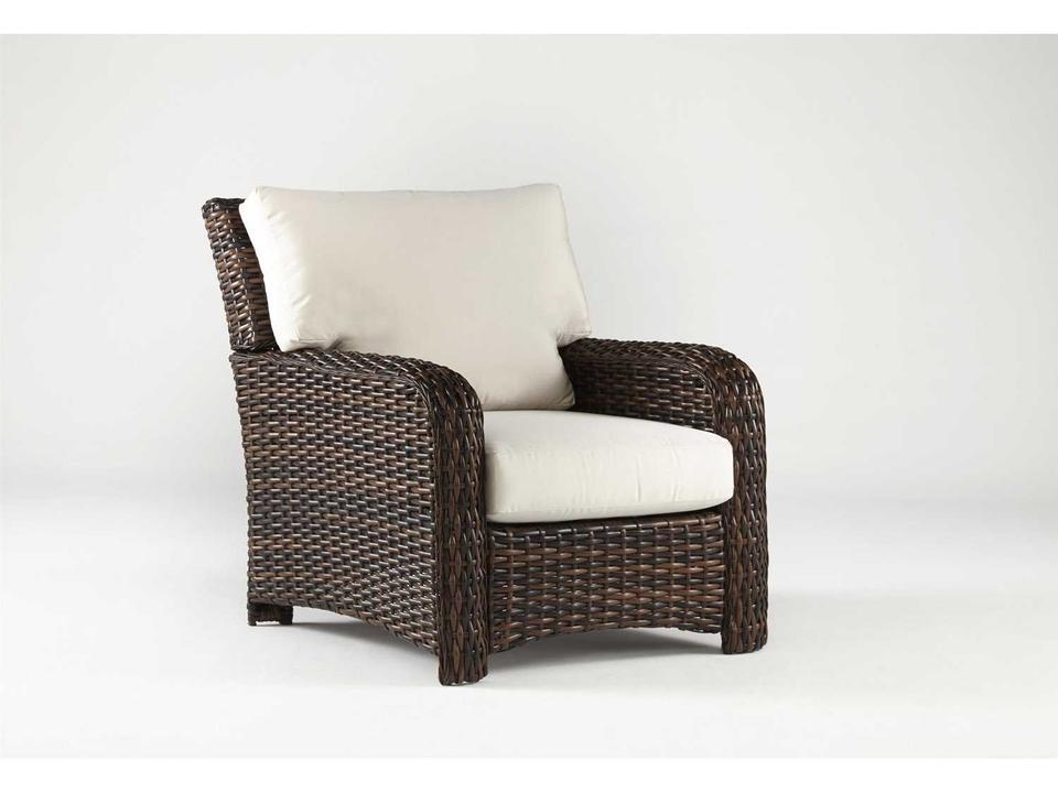 St Tropez Wicker Lounge Chair