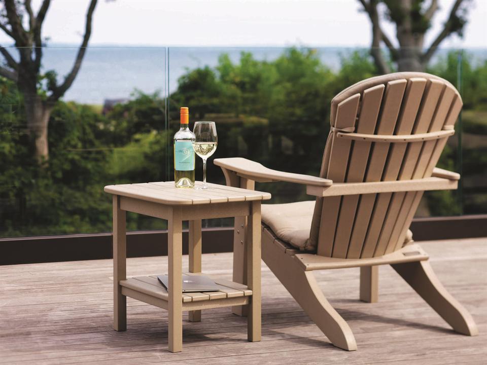 Shellback Adirondack Recycled Plastic Cushion Outdoor Lounge Set