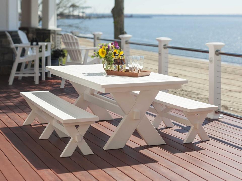 Sonoma Recycled Plastic Outdoor Dining Set