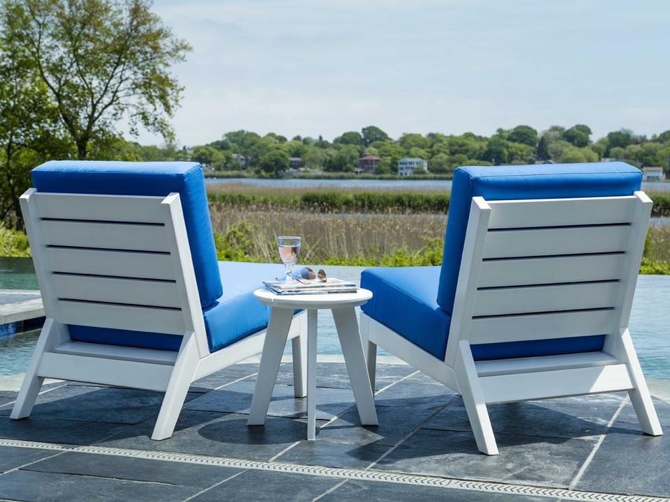 Dex Recycled Plastic Cushion Outdoor Patio Lounge Set