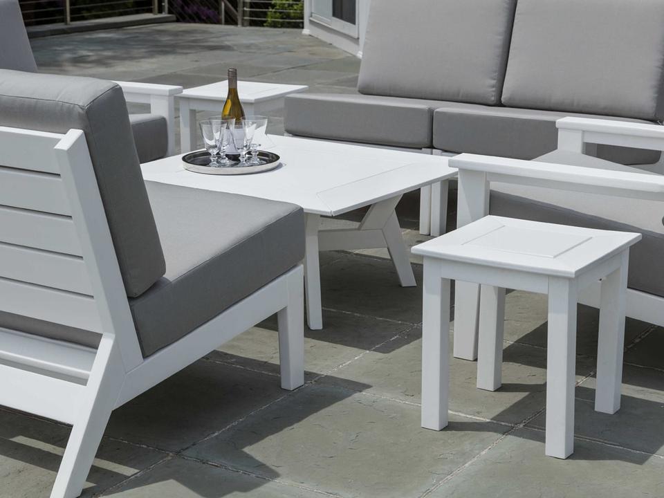 Dex Recycled Plastic Cushion Patio Lounge Set