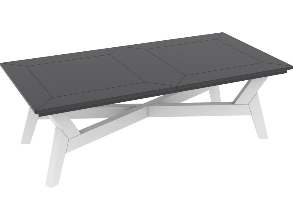 Dex Rectangular Coffee Table Modern Outdoor