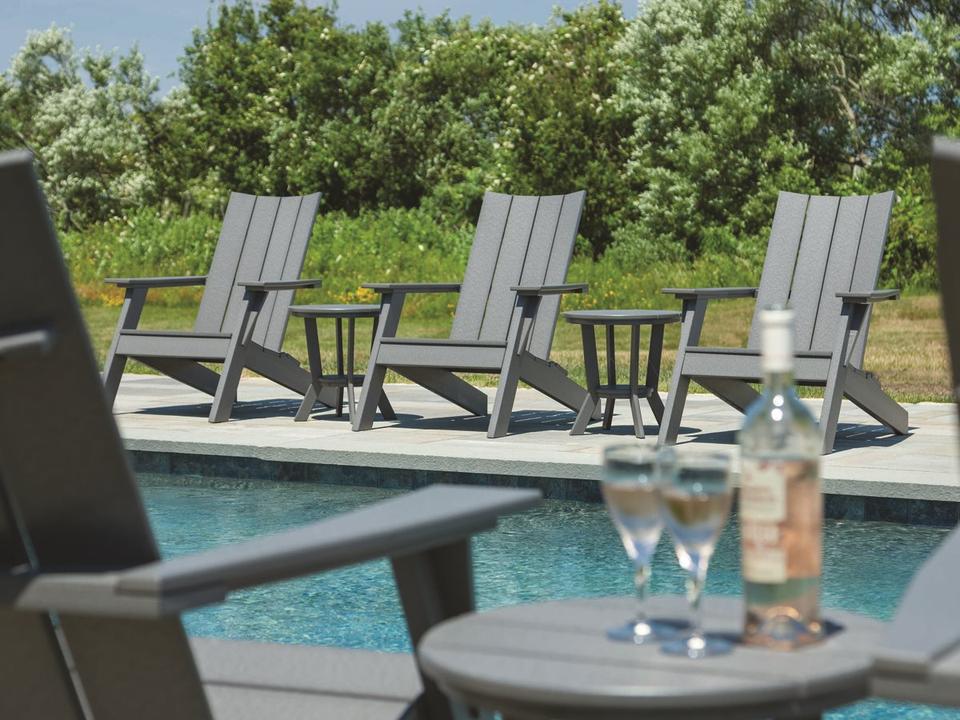 Mad Recycled Plastic Outdoor Patio Lounge Set