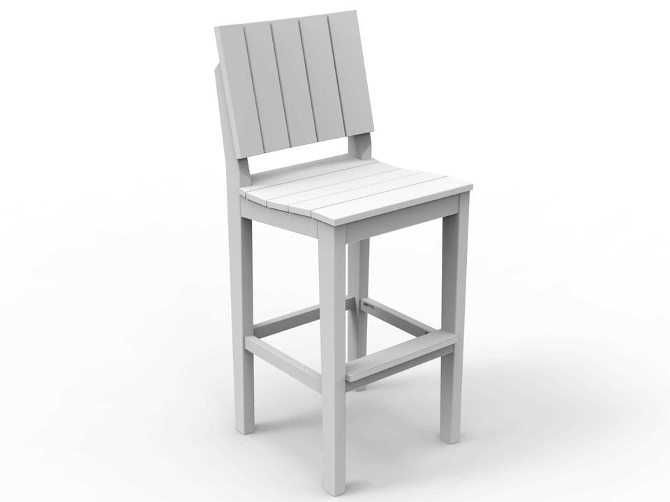 MAD Bar Side Chair Recycled Plastic Outdoor Seating