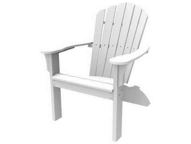 Coastline Harbor View Outdoor Adirondack Chair in EnviroWood
