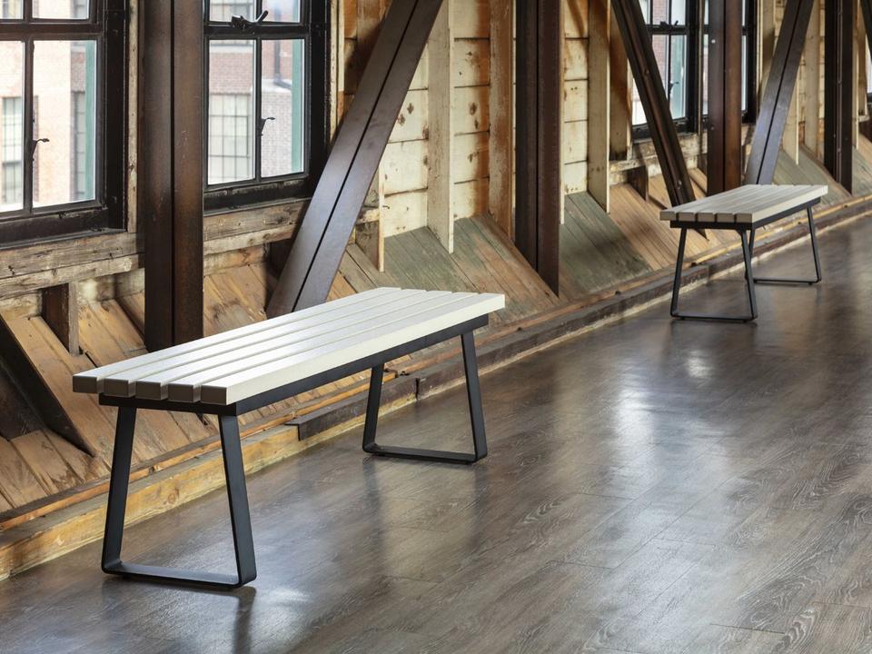 Hip Aluminum Anchor Outdoor Bench Set