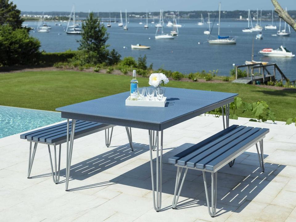 Hip Aluminum Outdoor Patio Dining Set