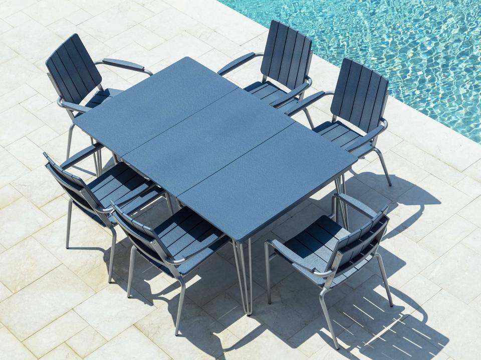 Hip Aluminum Outdoor Patio Dining Set