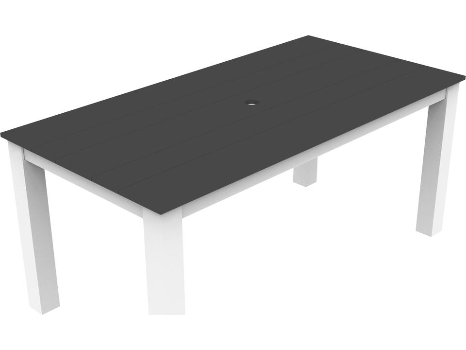 Greenwich Recycled Plastic Rectangular Patio Dining Table