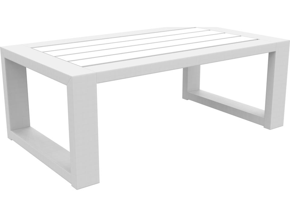 Mia 42-Inch Recycled Plastic Rectangular Coffee Table