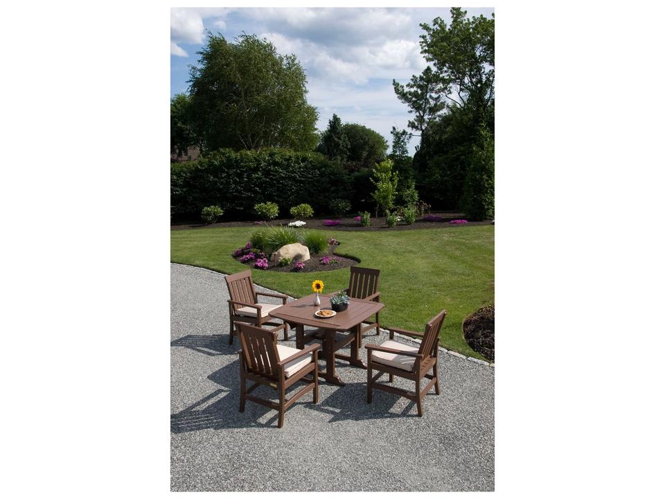 Complementary Pieces Recycled Plastic Hampton Outdoor Dining Set