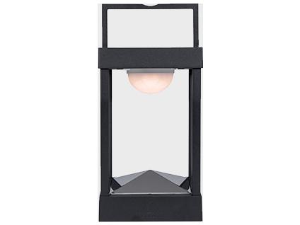 La Lampe Parc Small Solar Outdoor Table Lamp in Powder Coated Aluminum