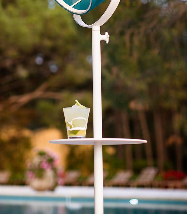 La Lampe Aluminum Paris Shelf