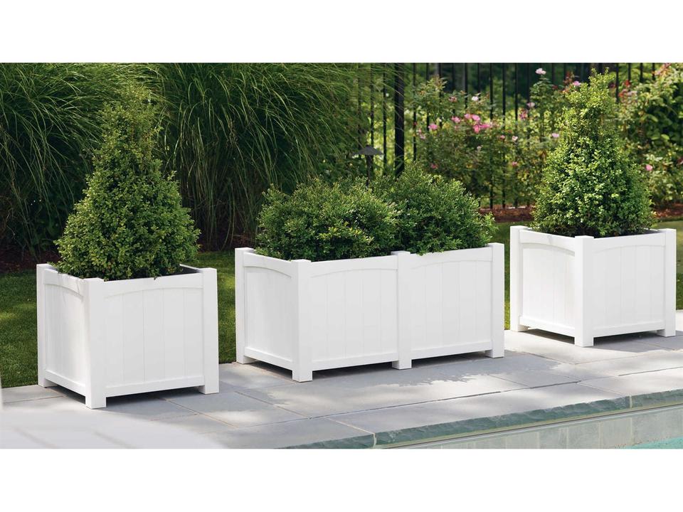 Wickford Accessory Group Recycled Plastic Planter Set