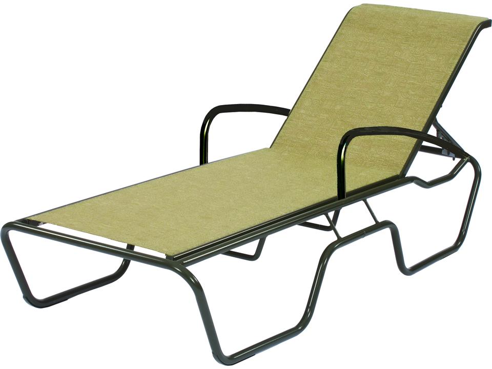 Sanibel Sling Extruded Aluminum Chaise Lounge