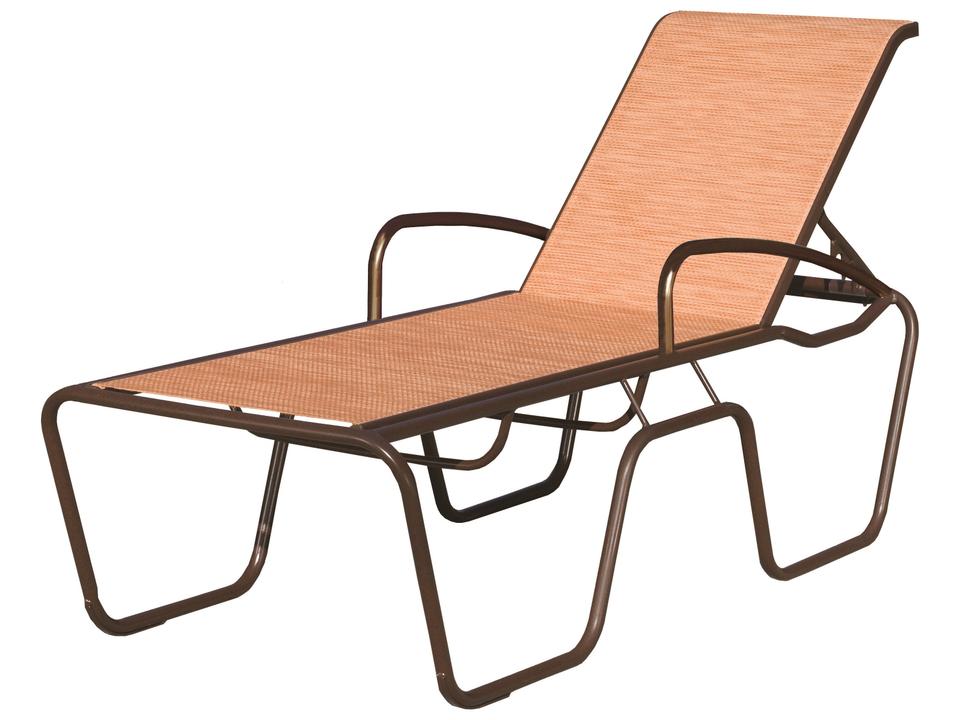Sanibel Sling Extruded Aluminum Hi Seat Chaise Lounge