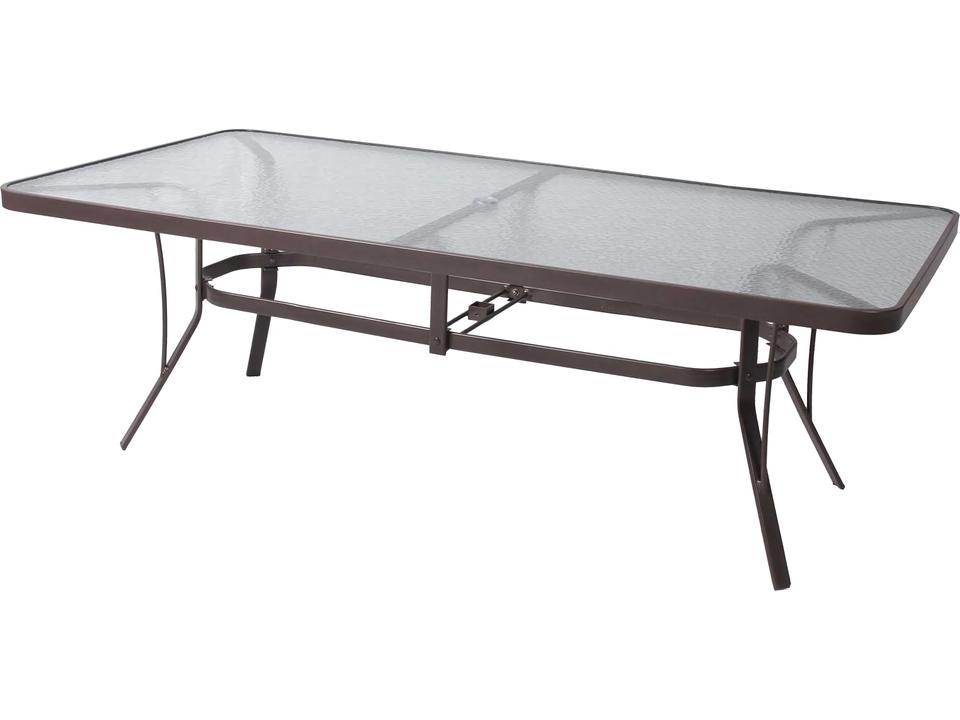 42 x 30 Inch Rectangular Cast Aluminum Dining Table