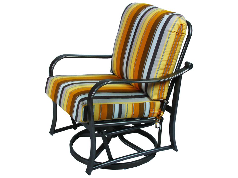 Rosetta Aluminum Swivel Glider Lounge Chair