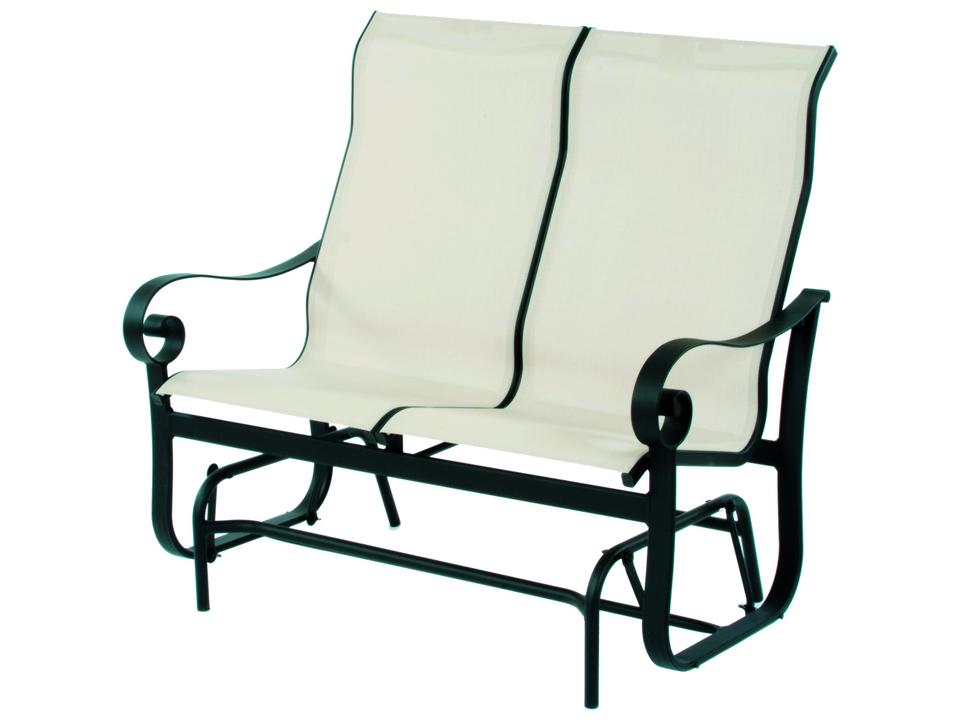 Orleans Sling Supreme Aluminum Glider Loveseat