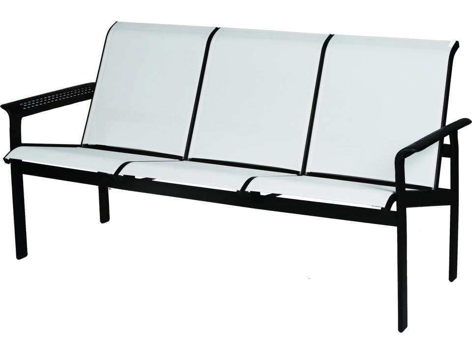 South Beach Sling Aluminum Sofa