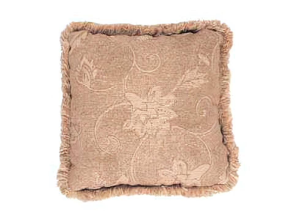 Accent 16 Square Pillow with Fringe