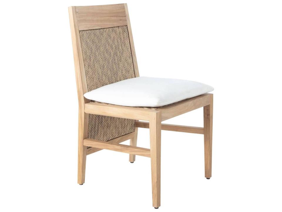 Savannah Teak Extended Back Dining Side Chair