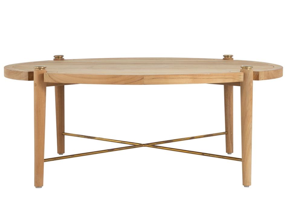 Pacifica Natural Teak Round Coffee Table