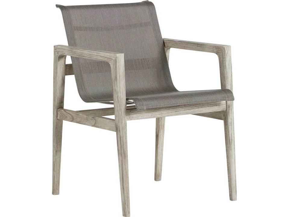 Coast Teak Dining Arm Chair with Batyline Sling