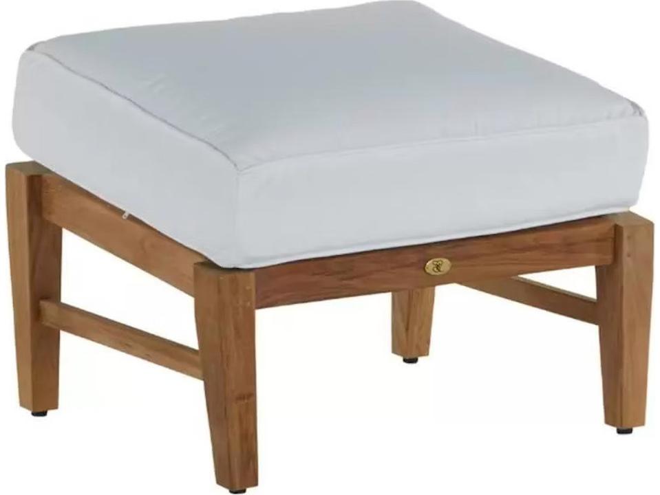 Croquet Teak Ottoman