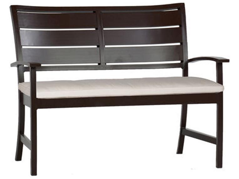 Charleston Wrought Aluminum Outdoor Bench