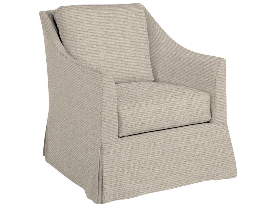 Baldwin Outdoor Lounge Chair Washboard Mist Fabric