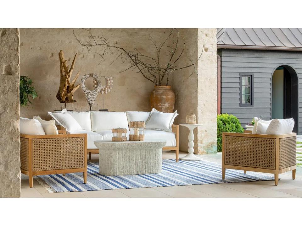 Playa Teak Cushion Lounge Set