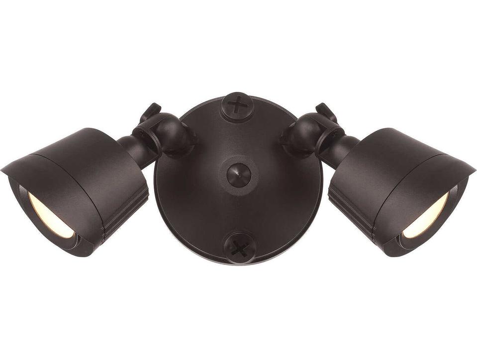 2-Light Outdoor Flood Light in Bronze