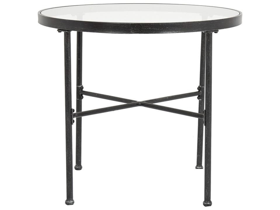 Provence Wrought Iron Round Patio Bistro Table