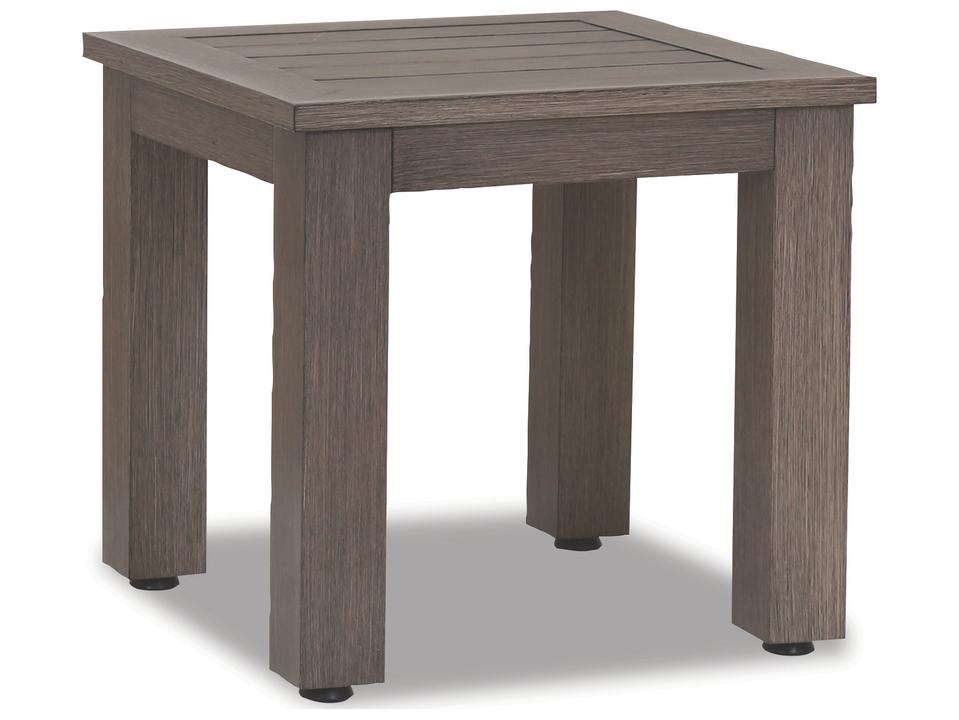Laguna Aluminum Square Patio End Table